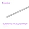 DMiotech M2x250mm Full Thread Rod 304 Stainless Steel Right Hand