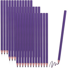 36Pcs Purple Marking Pencil Purple Glass Marking Pencil Carpenter Pen-cil Pur-ple Wooden Grease Pen-cil Wax Pe-ncil Pur-ple Crayon Pe-ncils Artists' Single Penc-il for Architect Drawing Mar-king