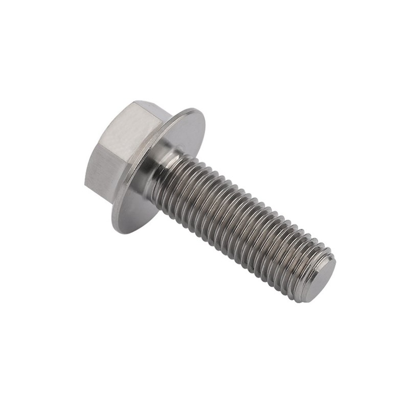 Dingtai Titanium Flange Bolt M8x20 25 30 35 40 45