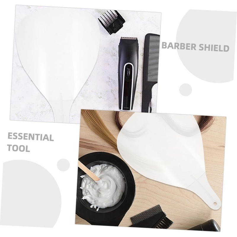 IWOWHERO 2pcs Barber Facial Shield Mask Full Coverage Face Protection