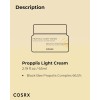 Cosrx Propolis Light Cream 65 ml hidratante con 64.5 propleo