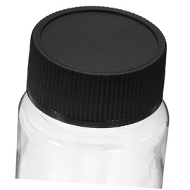 FUNOMOCYA 12Pcs Wide Mouth Plastic Sample Bottles Secure Cap Storage for Lab Liquids Transparent Reagent Containers for Pills and Powders Efficient Sampling and Storage