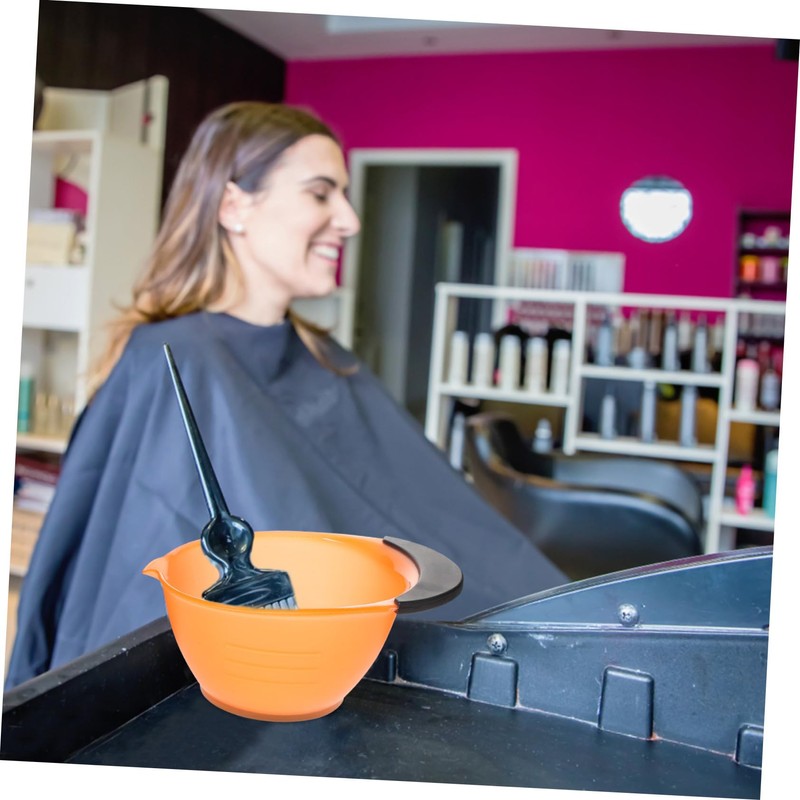 Gatuida 5pcs Hair Dye Mixing Bowls with Handle Non Slip