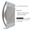 Stainless Steel Toothbrush Holder 3 Holes, Razor Holder 1 Holes