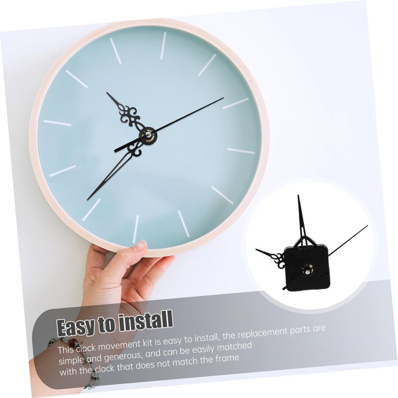 LALAFINA 2sets Silent Quartz Clock Movement Mechanism DIY Watch Accessories
