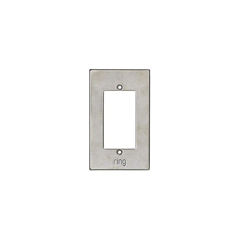 Ring Video Doorbell Elite Faceplate - White Bronze Light