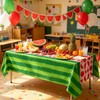 4 Pack Watermelon Rind Tablecloth Green Melon Rectangle Table Cloth