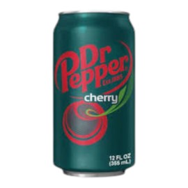 Dr Pepper Cherry Soda, 12 fl oz cans 12 pk