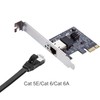 2.5Gbase-T PCIe NIC with Realtek RTL8125 Chip, 2.5Gb Network Card,