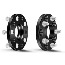 OCPTY 2PCS 15mm Wheel Spacers hubcentric 5 Lug 5x114.3mm 5x4.5 to 5x4.5 12x1.5 64.1mm fit for 1995-2003 for Odyssey 2003-2007 for Pilot 2011-2016 for CR-Z 2016-2018 for HR-V Wheel spacers