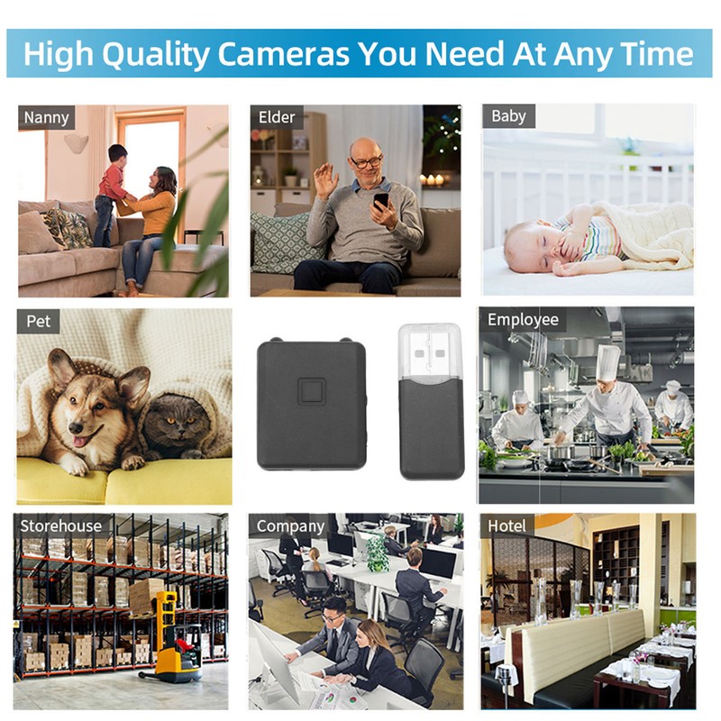 Wireless WIFI Mini Camera HD 1080P Portable Motion Detection Camera