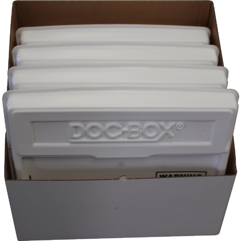 DHR Industries Permit Posting Box White 10102