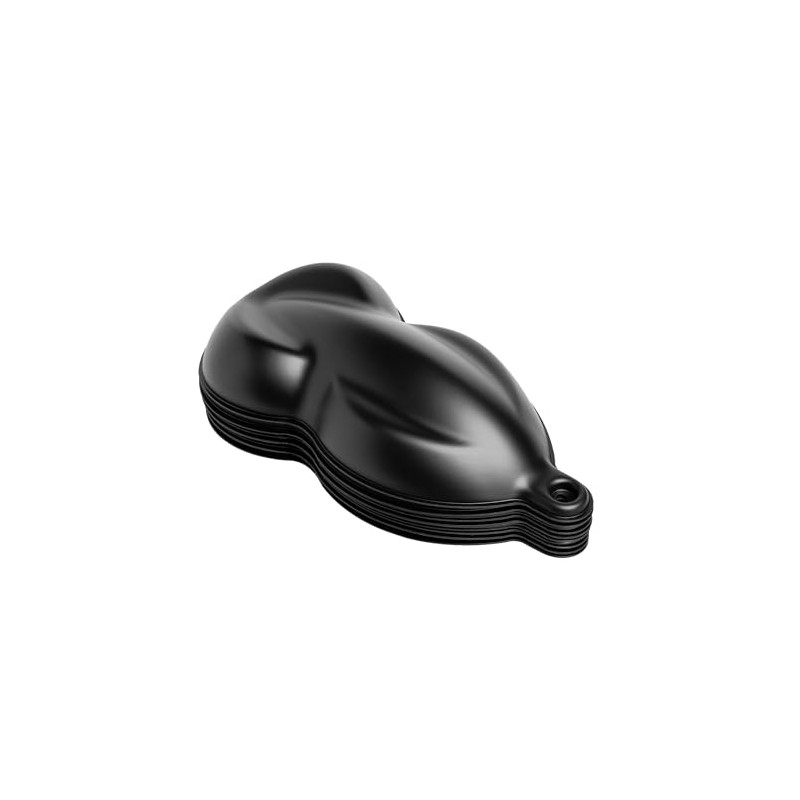 Speed Shapes (10) Black Plastic Car Models for Auto Paint