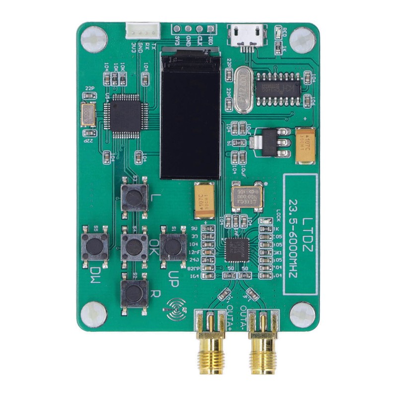Signal Source Module Generator Board 23.5‑6000MHz Electronic Component USB 5V