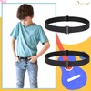 JASGOOD Kids Elastic Stretch Belt Boys Invisible No Show Adjustable