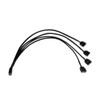 Alphacool 18711 Y-Splitter aRGB 3-Pin to 4x 3-Pin 30 cm,