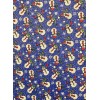 Fabric Traditions - Christmas Tossed Snowman With Glitter Quilting Fabric
