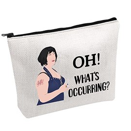 Nessa Gavin Cosmetic Makeup Bag Oh What's Occurring Cosmetic Bag Gift for Gavin & Stacey Fans (Oh What's Occurring)