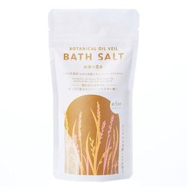 Botanical Oil Bale Bath Salt, Rice Blessings, Approx. 7.1 oz (200 g)
