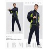 TBMPOY - Chándal para hombre con 2 piezas, estilo casual,