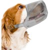YAHAZORR Dog Muzzle for Small Dogs, Full-Covered Soft Mesh Dog