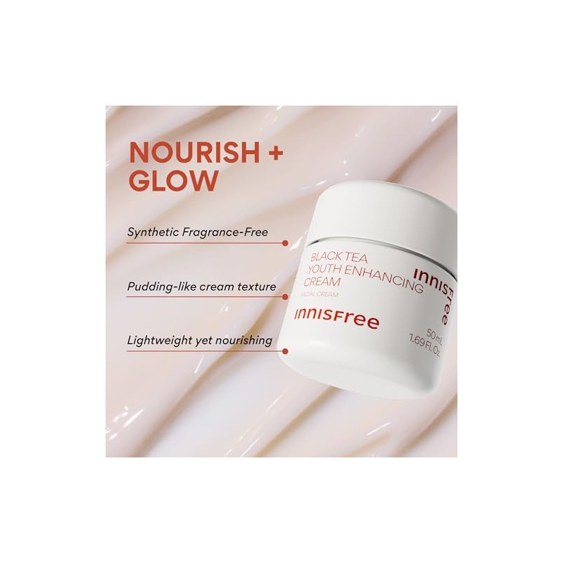 Innisfree Crema Jóvenes Hidratante Facial Ácido Hialurónico Negro