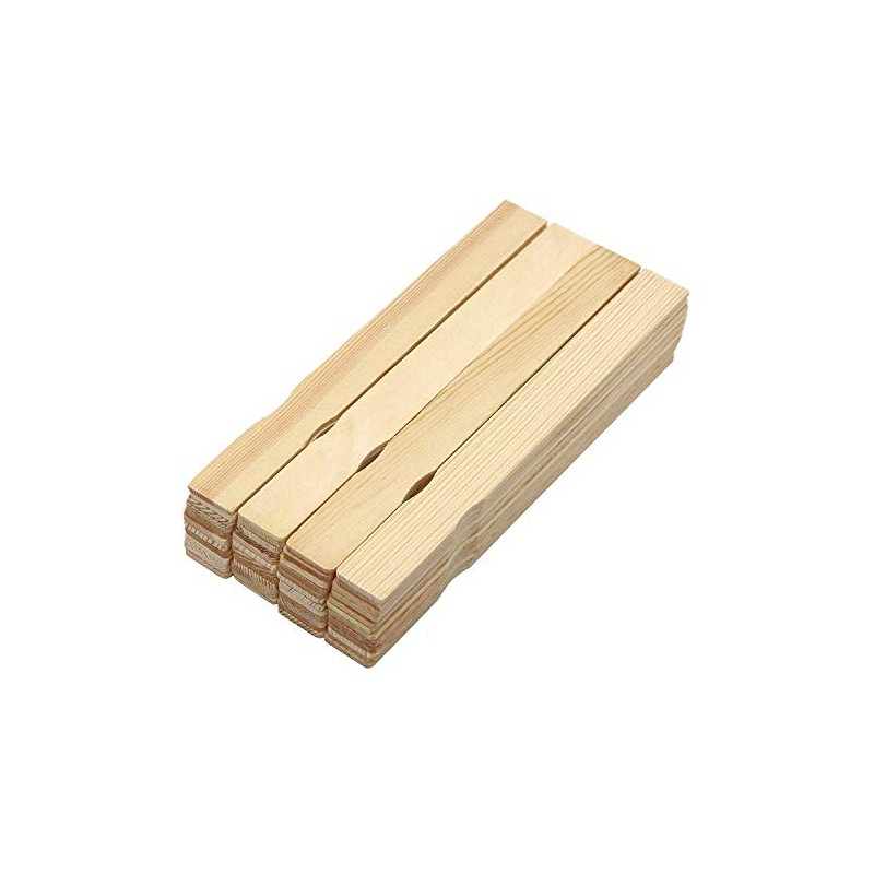 14'' Premium Grade Wooden Paint Paddles- Pack of 50ct