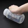 Pack of 2 Wide Mouth Plastic Bottles, 250 ml, Laboratory
