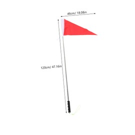 Kisangel Tour Guide Flag for Kids Adjustable Handheld Mini Flag Ergonomic Handle for School Trips and Outdoor Adventures Lightweight Identification Stick for Children