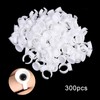 Pigment Rings -Combofix 300PCS Tattoo Ring Ink Cup Paint Ring