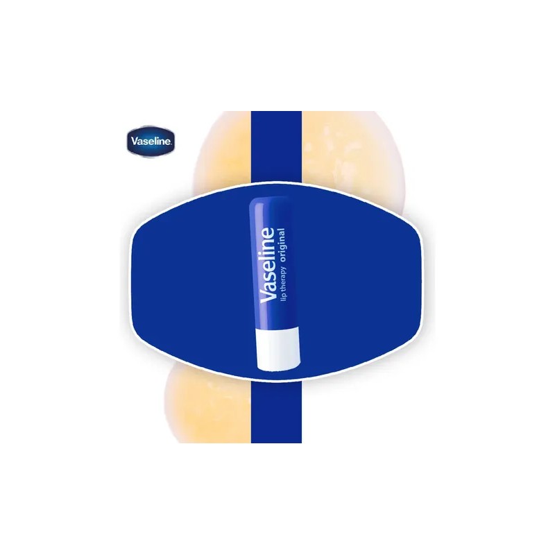 Bálsamo Labial Vaseline Original en Barra para Labios Secos