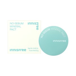 Bulletinash Partners Innisfree Pact Powder Sebum Absorbing No Sebum Mineral Pact 8.5g 1 piece / 이니스프리 팩트파우더 피지흡수 노세범 미네랄 팩트 8.5g 1개