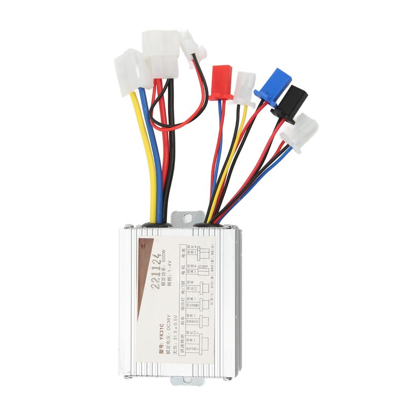 Electric Bicycle Brushed Controller Aluminium Alloy Bike Scooter Parts Accessories