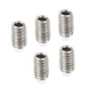 PATIKIL M3x5mm Grub Screw, 5 Pack Metric Hex Socket Head
