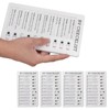 4pcs Checklist Board DIY Production Recyclable Portable Chore Checklist Detachable