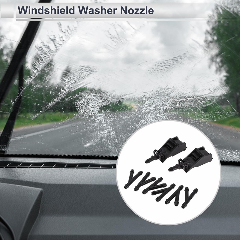 RATCHROLL Windshield Washer Nozzle for Volkswagen Jetta 1999-2012 Front W/