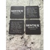 Montauk Brewing Co Red Heart Set of 4 Beer Coasters