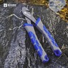 Booms Fishing Crimping Pliers Tool: 6.5in Crimper for Single Barrel