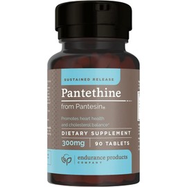 Pantethine from Pantesin, 300Mg Sustained Release, 90 Tablets,  Company