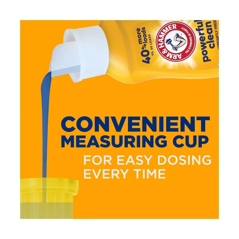 Arm & Hammer, Liquid Detergent Clean Burst, 50 Fl Oz