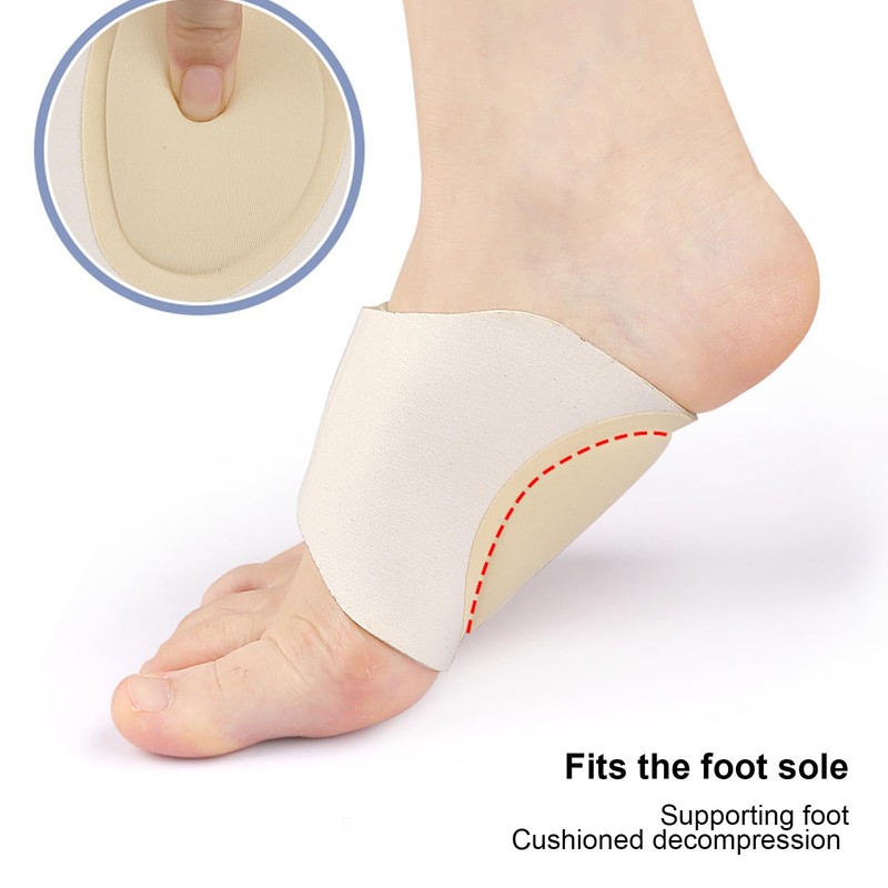 Arch Supports, 1 Pair Arch Support, Shock Absorption, Tight Adjustment,