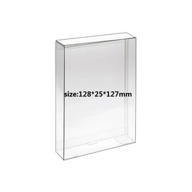 Ruitroliker 10pcs Carts Clear CIB Case Sleeve Cartridge Box Protector for Gameboy Color Advance GBA GBC