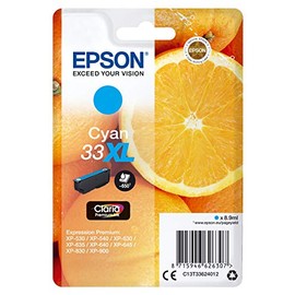 Epson Original 33 ink orange, XP-530 XP-630 XP-635 XP-830 XP-540 XP-640 XP-645 XP-900 XP-7100