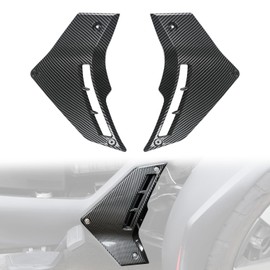 LUXEMOTO Lower Fairing Panels for Can Am Ryker All Models, 2PCS Carbon Fiber Pattern Lower Panels Fairing Pads Protector Trim Cover for Can Am Ryker 600 900 Sport & Rally Accessories