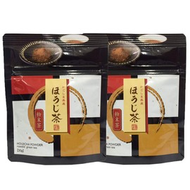 Wakoen Roasted Green Tea Powder, 2 Packs, Japanese Tea Kagoshima Tea Powder, Powdered Green Tea, Roasting, Sencha Powder, Instant Cold Brew Roasted Greentea Powder