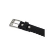 Lowlife Triple S Studded Leather Belt in Black and White