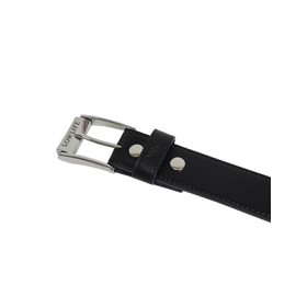 Lowlife Triple S Studded Leather Belt in Black and White size 32" - 34" Waist (M)