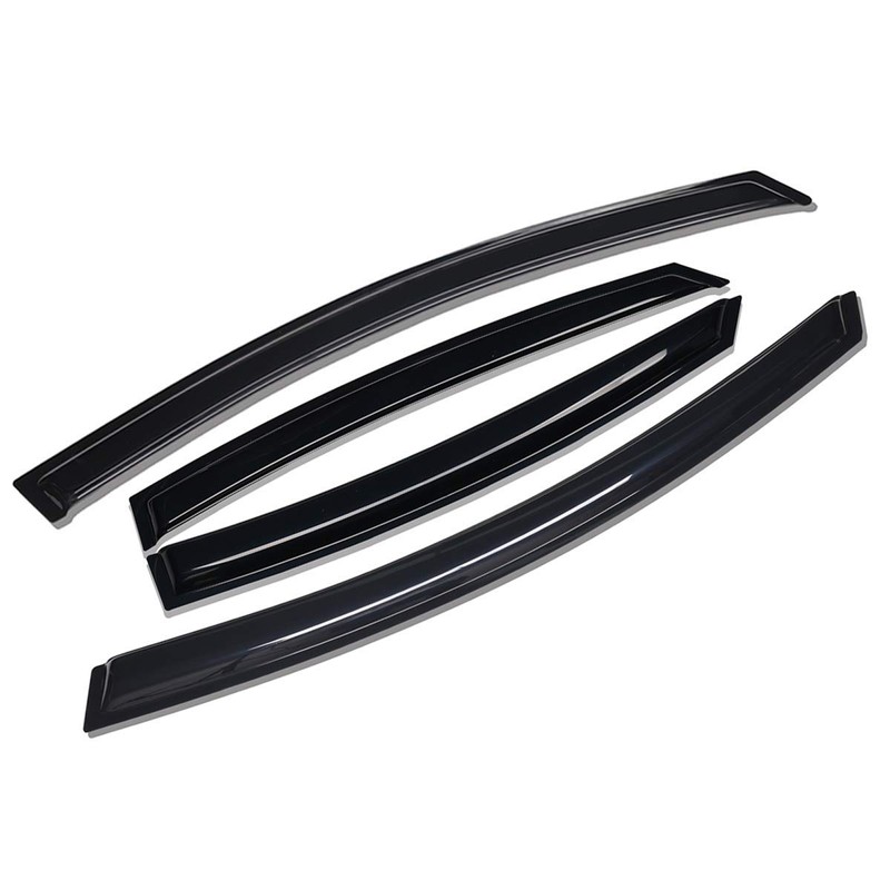 Lightronic Extra Durable Outside-Mount Auto Vent Window Visor, Fits 2011-2014