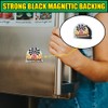 BAVAHA Raise Hell Praise Dale Magnet Retro Car Racing Magnetic