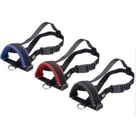 ILEPARK Soft Dog Muzzle Nylon Adjustable to Prevent from Biting, Barking and Chewing, Training Pets (L, Black)